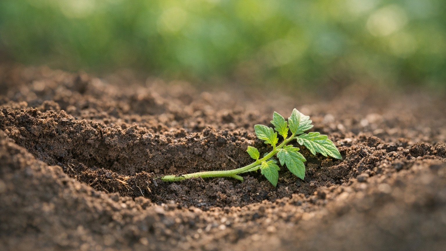 « Tu tuteures tes tomates ? » : depuis qu'un maraîcher m'a montré comment les coucher au sol, mes plants sont bien plus vi...