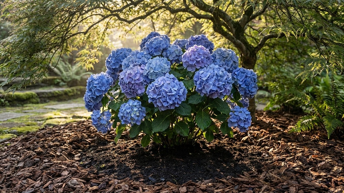Hortensia à l'ombre : le secret d'une floraison généreuse