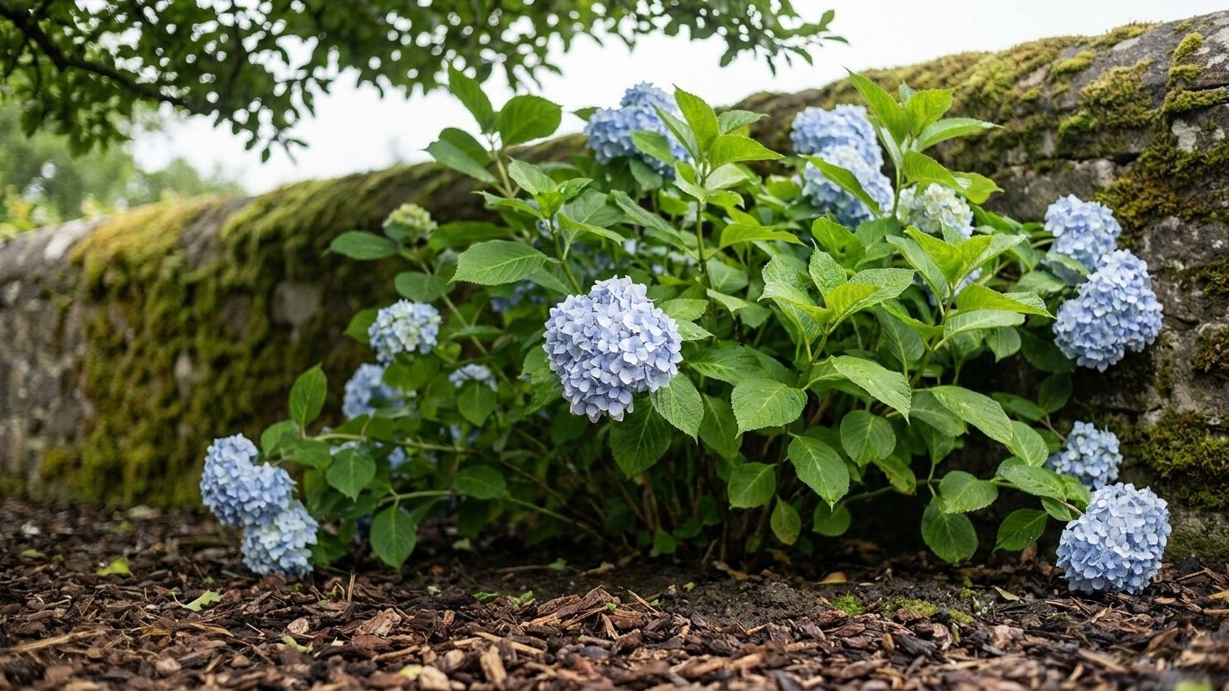 Hortensia à l'ombre totale : cultiver sans soleil direct