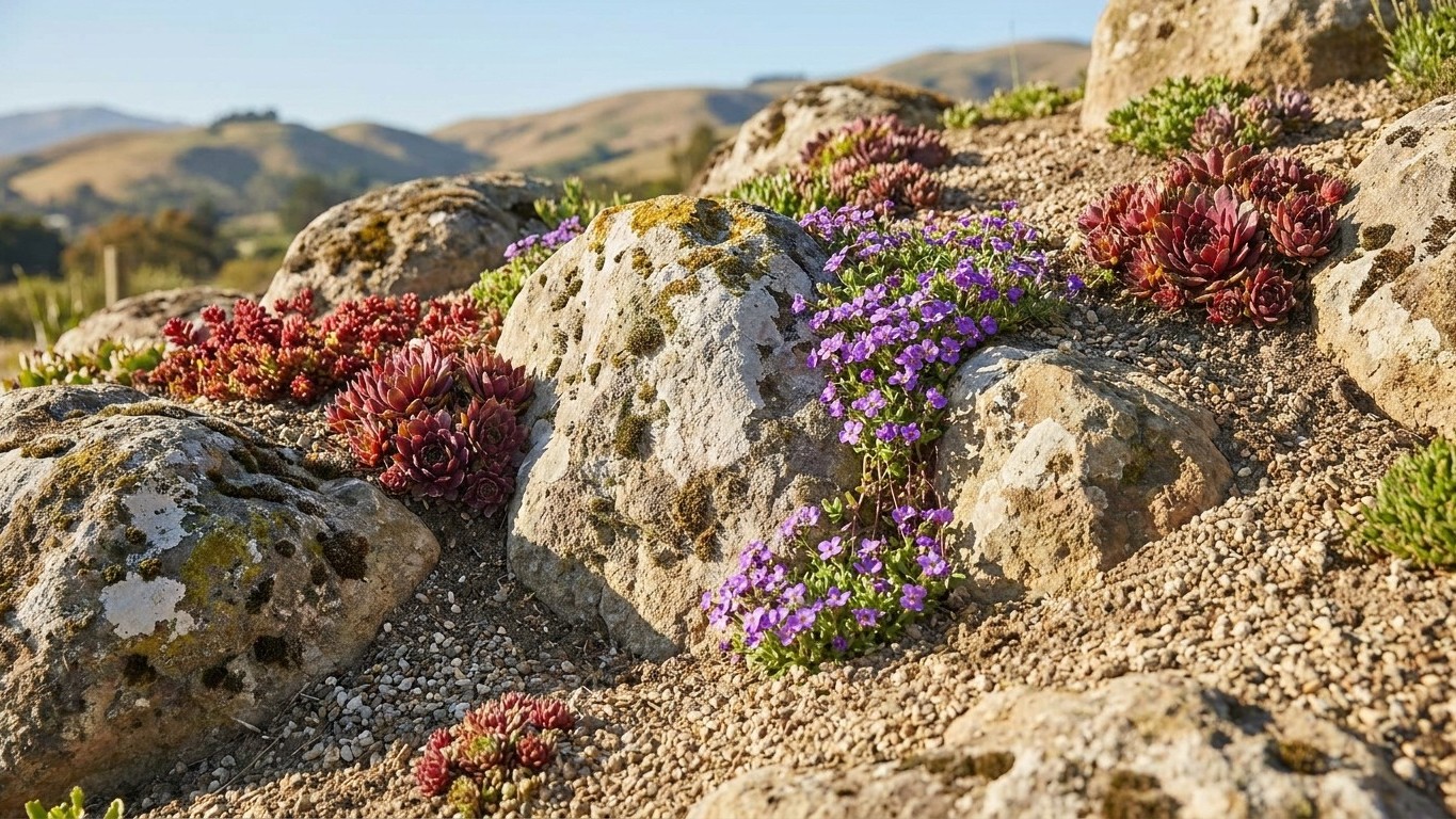 Jardin de rocaille : les plantes et pierres pour un amenagement naturel
