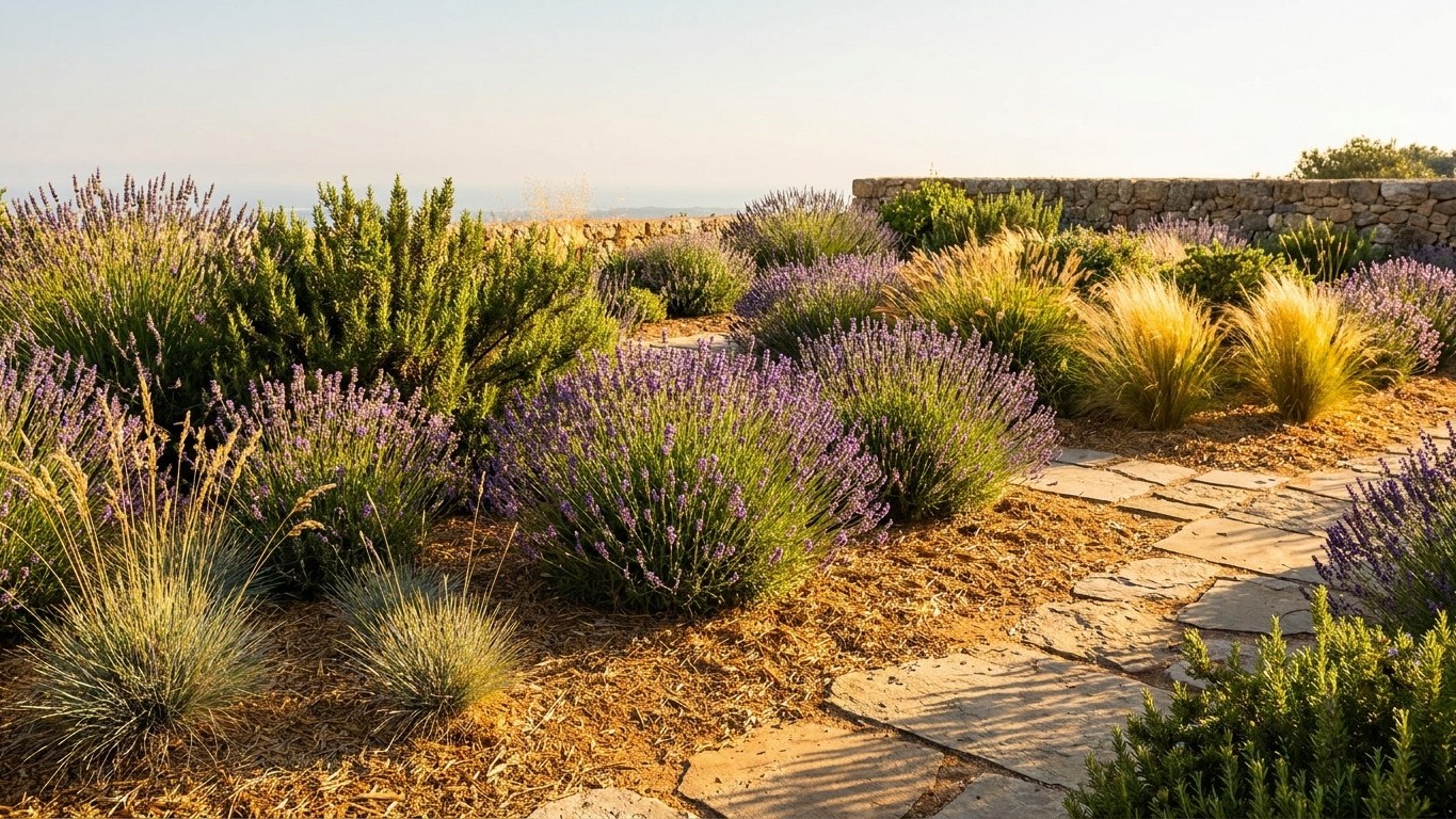 Jardin sécheresse : le guide complet pour un jardin beau et résistant toute l'année