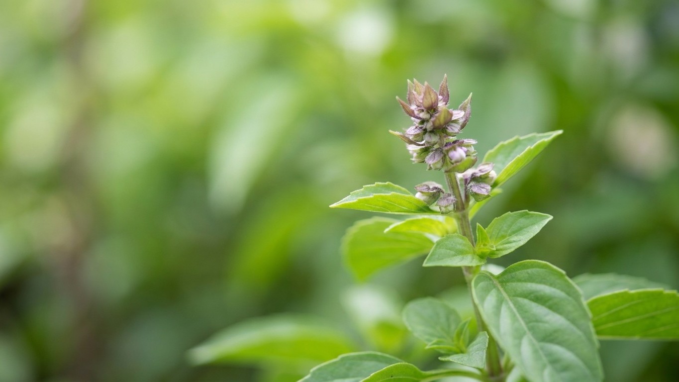 Je laissais mon basilic fleurir tranquillement en juillet : quand j'ai goûté les feuilles, j'ai compris pourquoi elles dev...