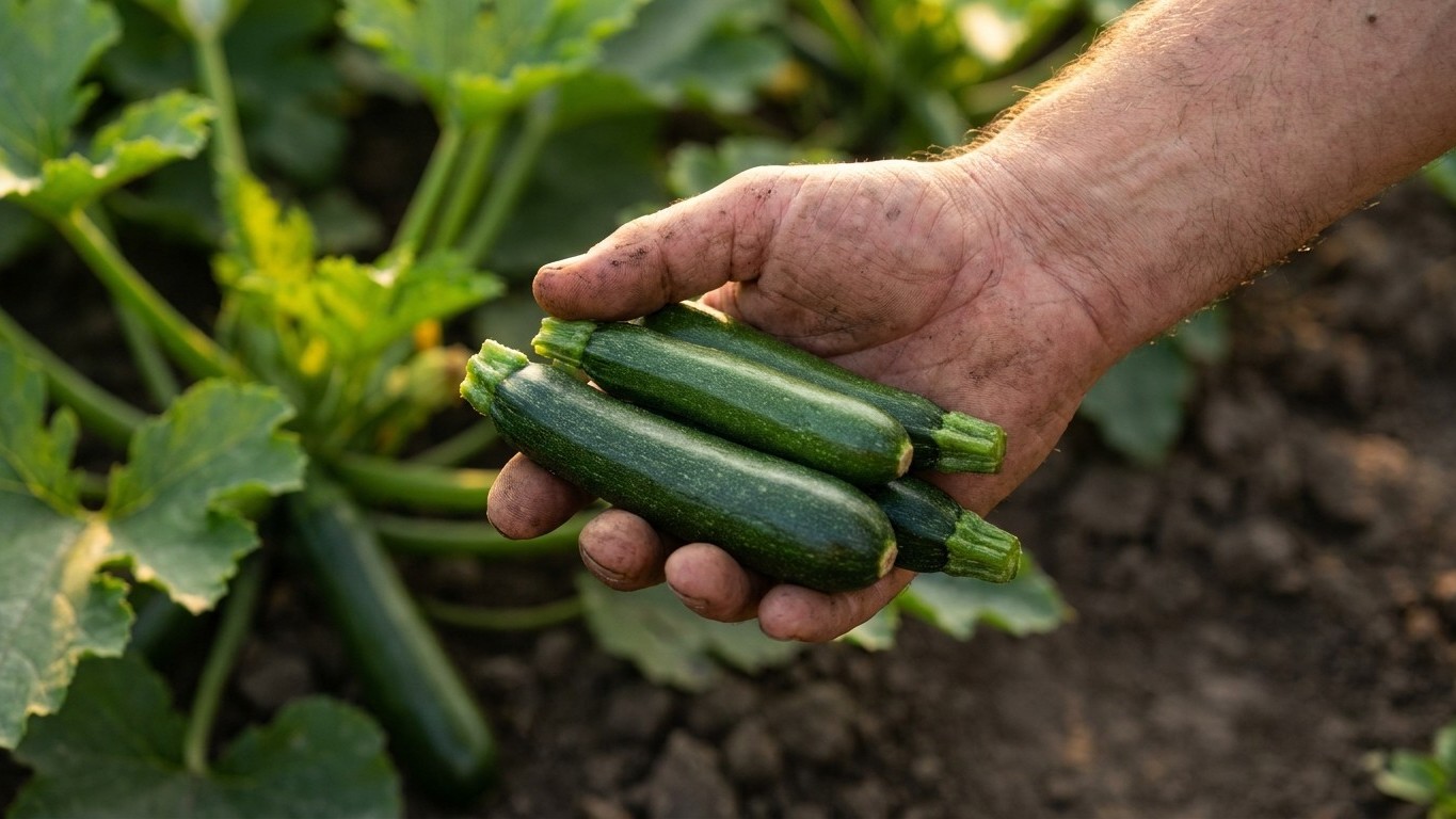 Je laissais toujours grossir mes courgettes en pensant faire des économies : un vieux jardinier m'a expliqué ce que cette ...