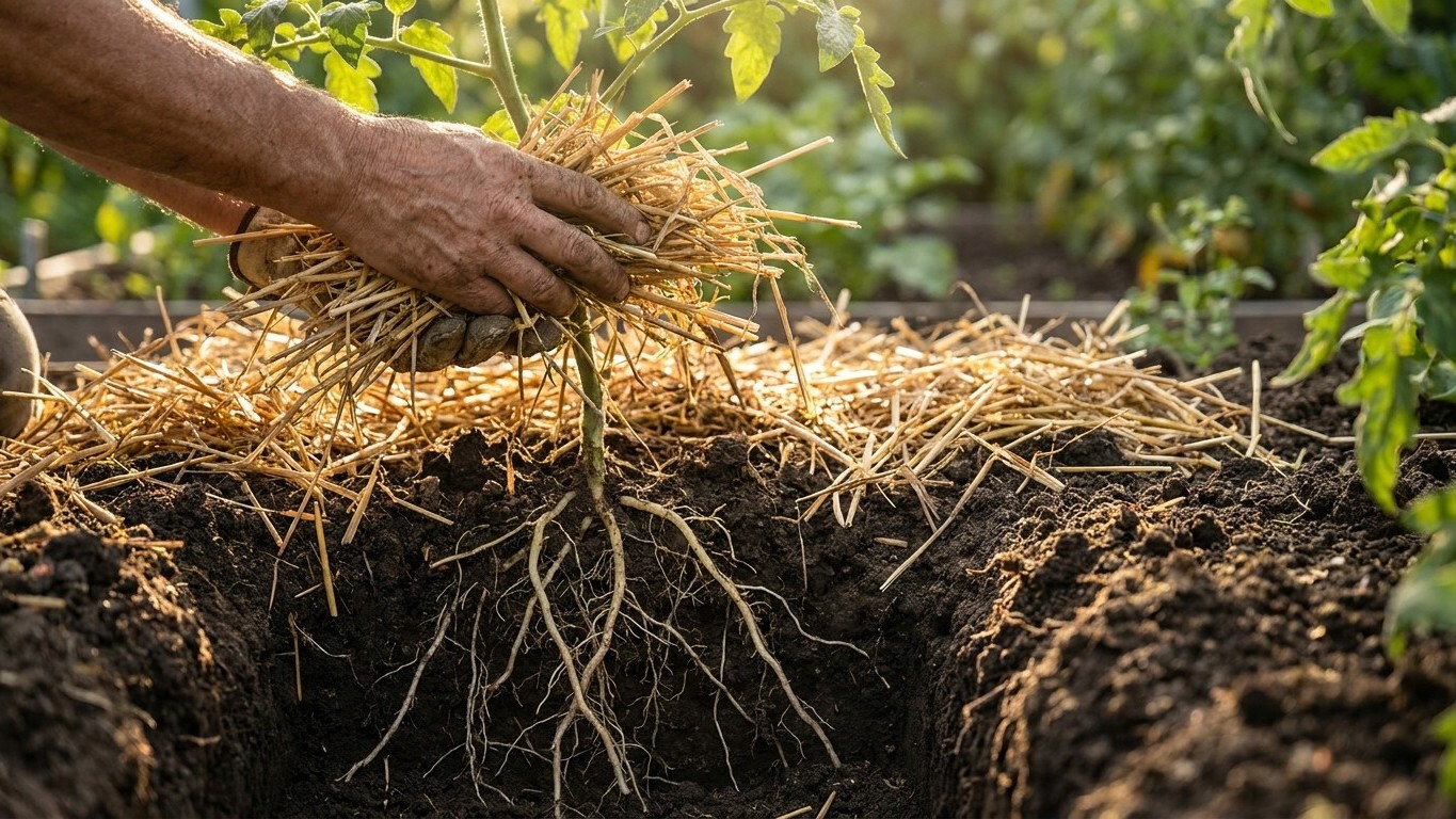 Mon grand-père n'arrosait ses tomates qu'une fois par semaine : j'ai souri pendant des années avant de comprendre pourquoi...