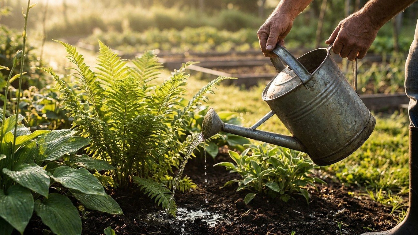Mon voisin arrose toujours son jardin à 6h du matin en été et ce n'est pas pour gagner du temps