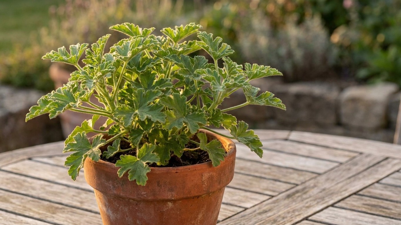 Mon voisin pose toujours cette plante au bord de sa terrasse en juillet : les guêpes ne s'approchent jamais de ses repas d...