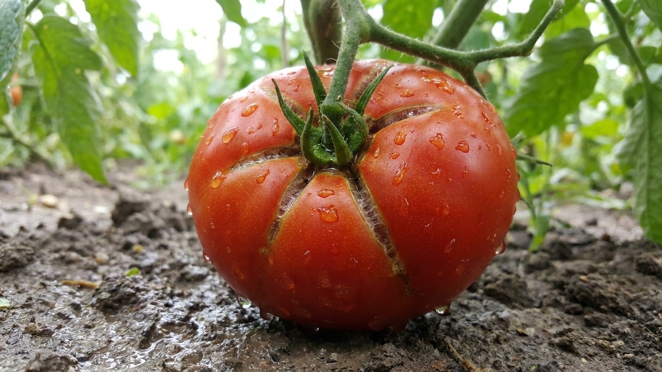 Vos tomates se fendent après chaque pluie d'été ? Cette erreur d'arrosage en est presque toujours la cause