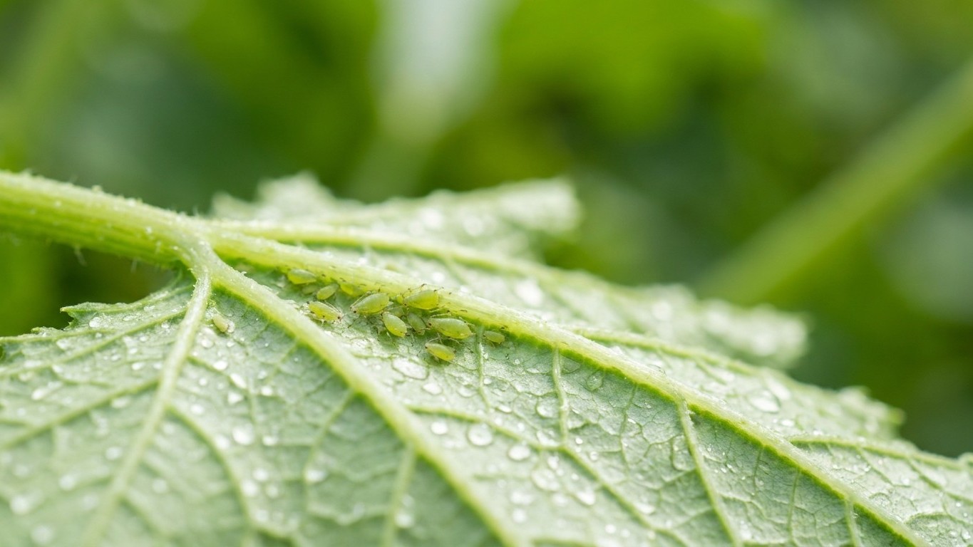 J'ai pulvérisé mes courgettes couvertes de pucerons trois fois en août : quatre jours plus tard, les colonies étaient reve...