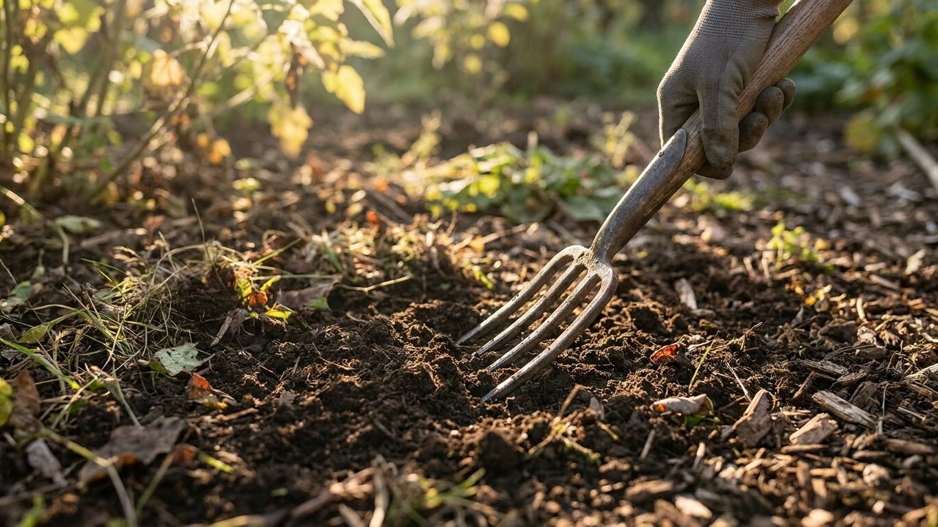 J'ai retourné mon potager à la bêche chaque automne pendant dix ans juste pour ameublir la terre : au printemps, en planta...
