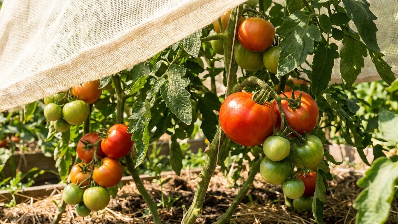 Les anciens ombraient leurs plants de tomates en pleine canicule au lieu de les exposer : au-delà de 30 °C, ce que le frui...