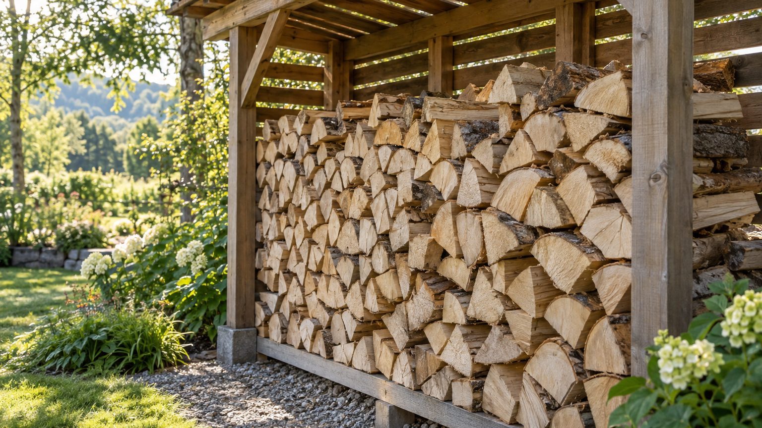 Bois de chauffage peuplier : temps de séchage et pouvoir calorifique