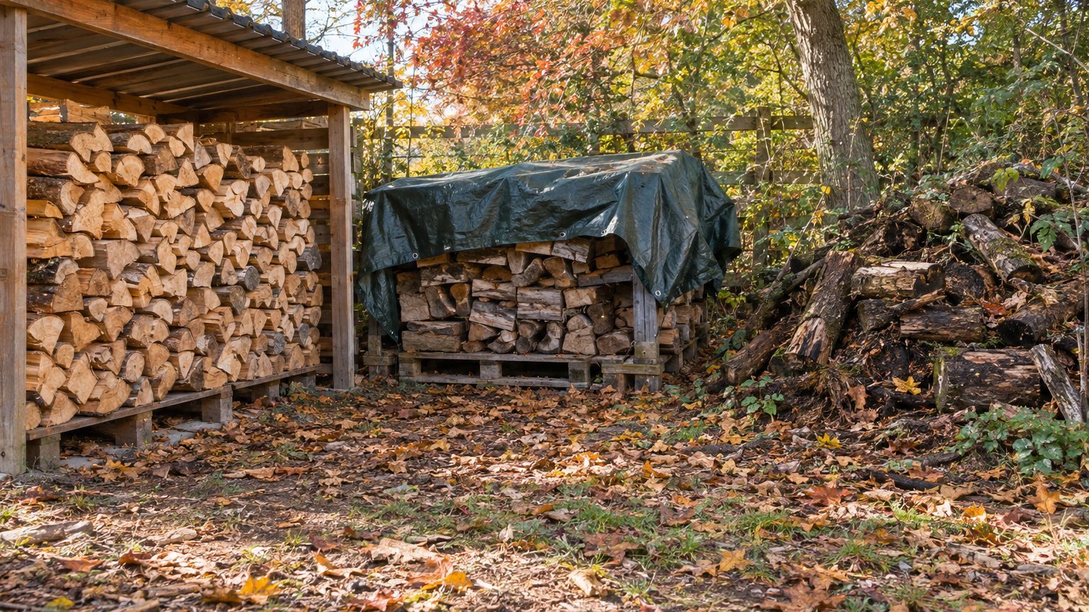 Combien de temps garder son bois ? Bois trop vieux, trop sec, pourri