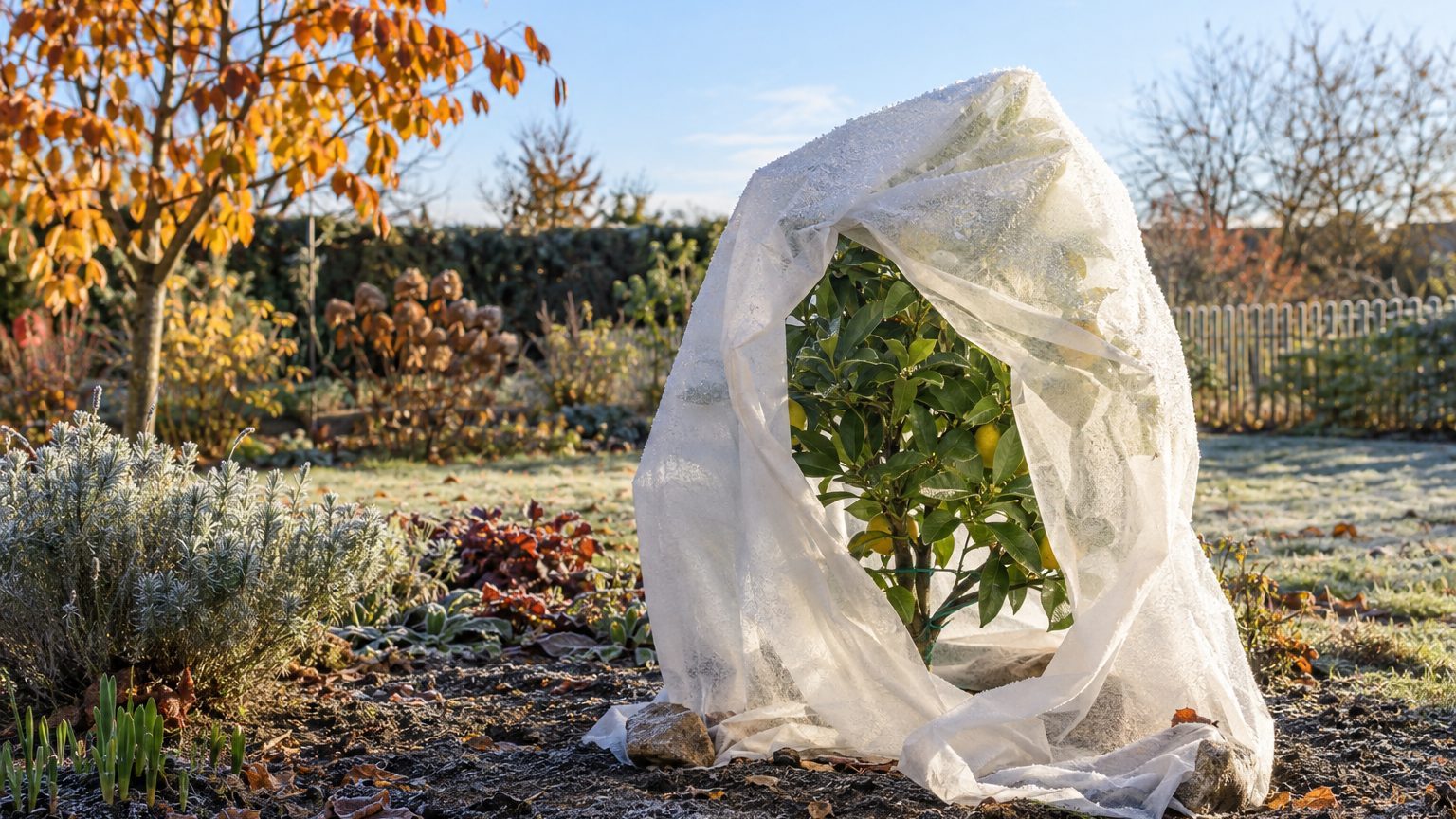 Combien de temps laisser un voile d'hivernage et quand le retirer