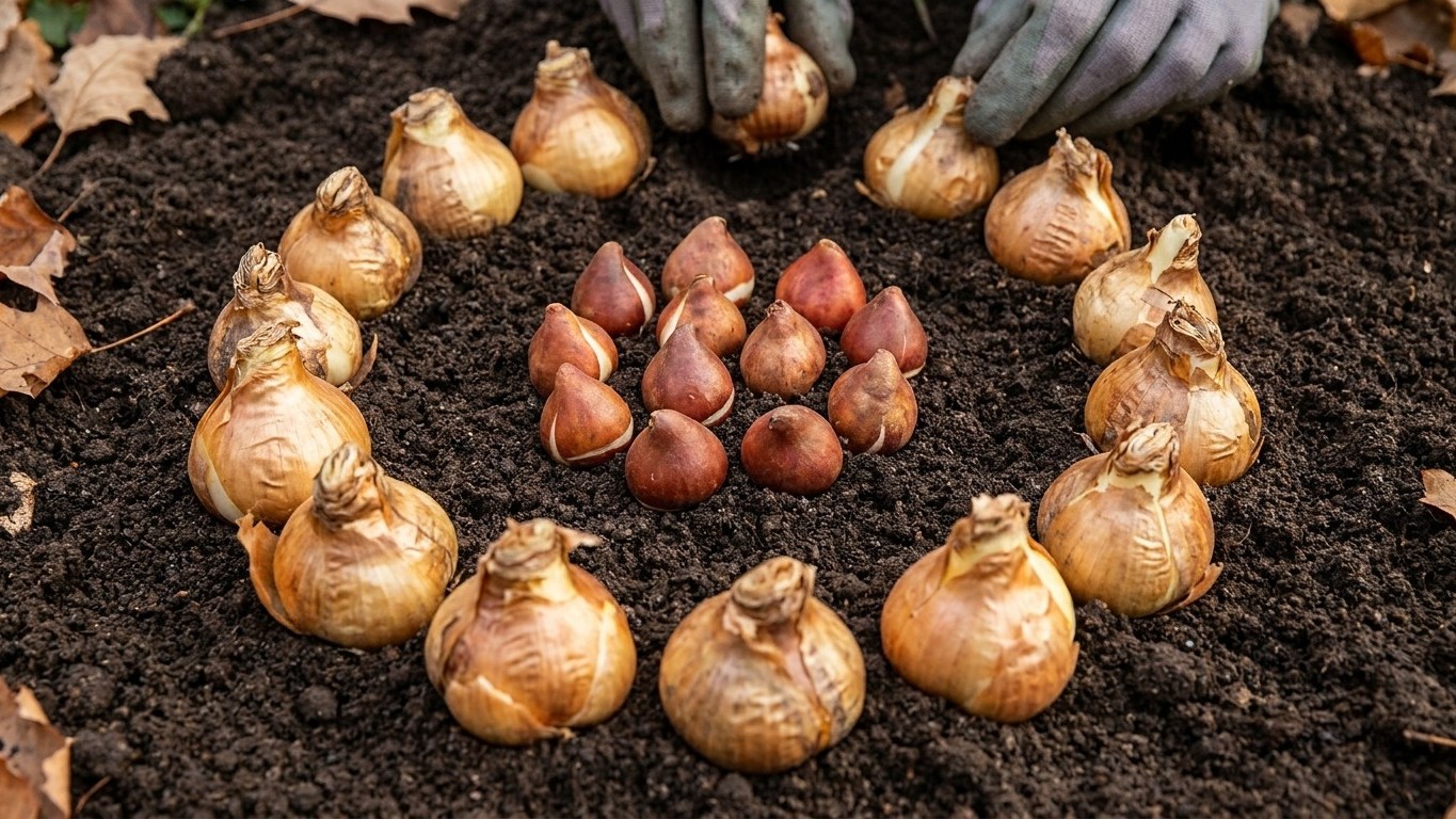 En octobre, ce bulbe à déposer en cercle autour de vos tulipes évite de ne rien voir sortir au printemps