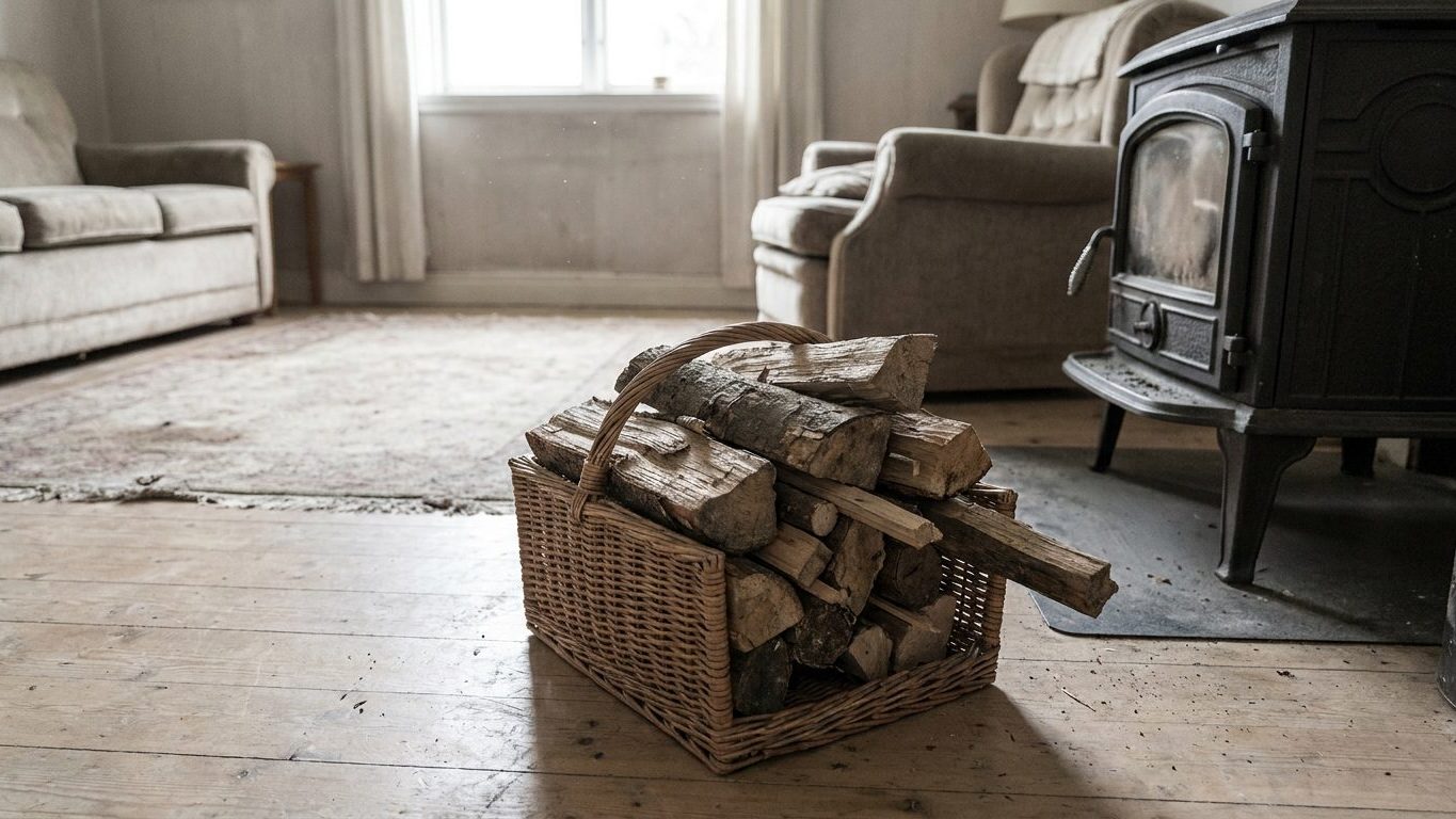Stocker le bois de chauffage dans la maison : la méthode