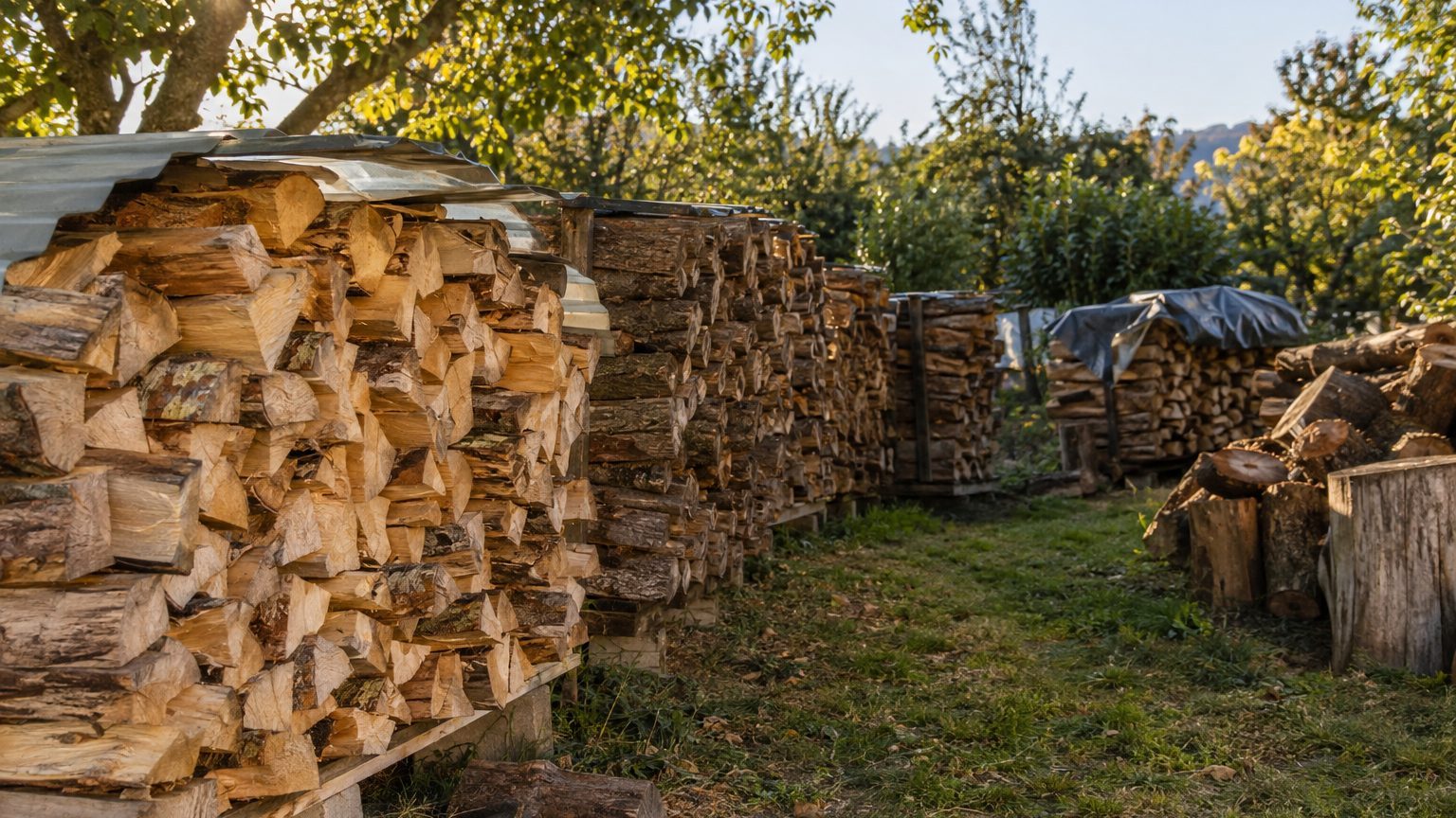 Temps de séchage du bois de chauffage : durées réelles et accélération