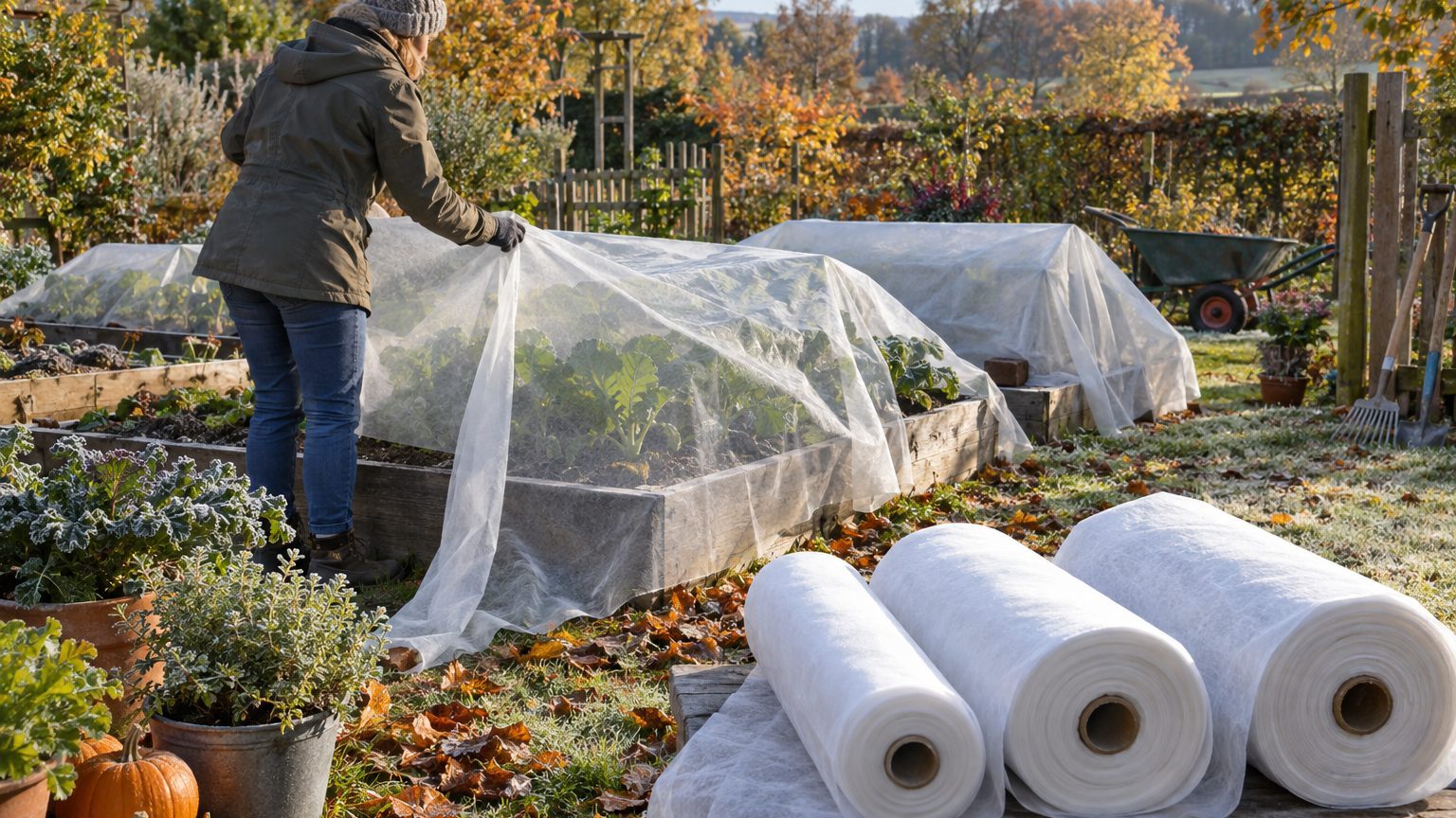 Voile d'hivernage P17, P30 ou P50 : quel grammage choisir ?