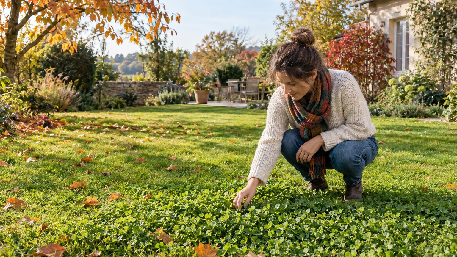 Alternatives au gazon : trèfle, thym, prairie fleurie et minéral pour un jardin qui consomme moins d'eau