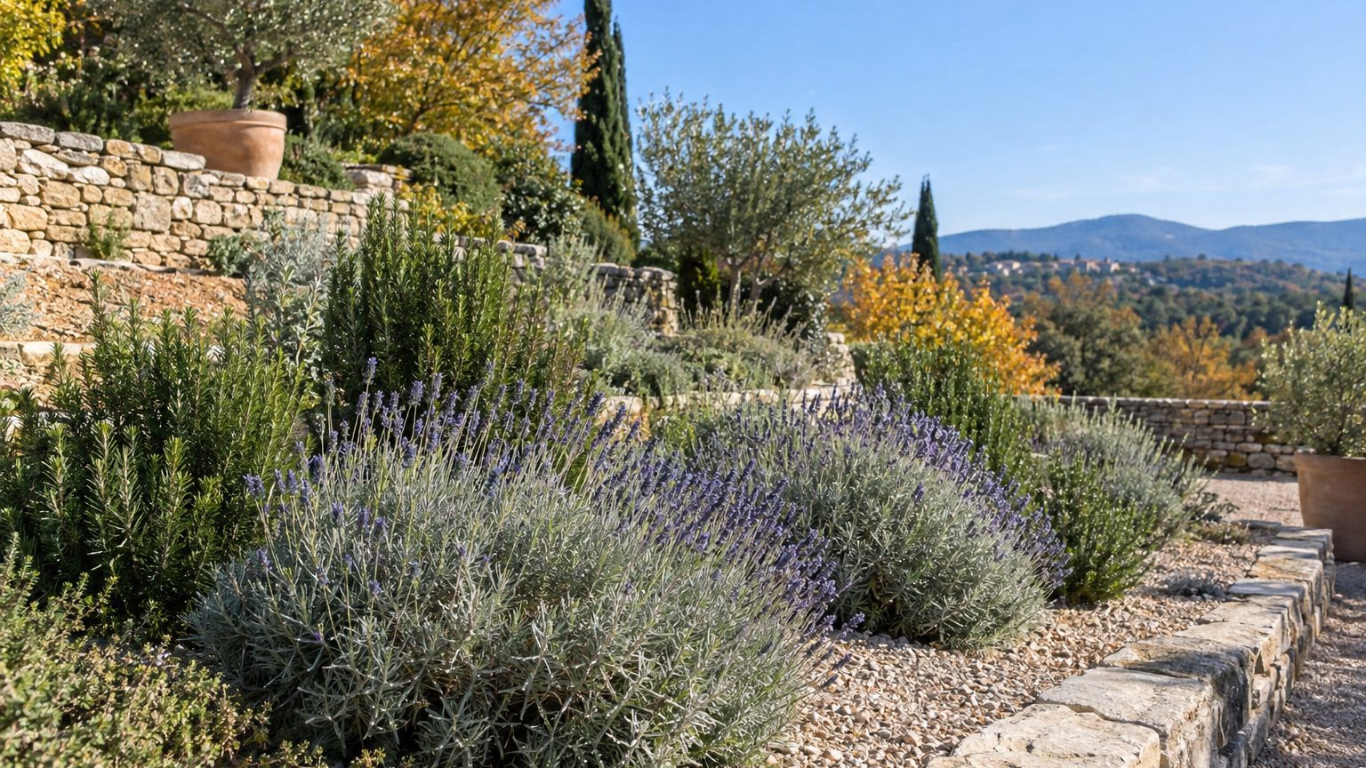 Conception jardins méditerranéens : guide complet de la planification à la réalisation