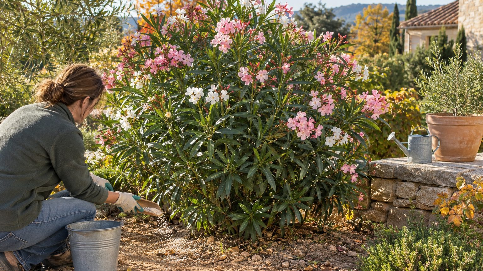 Engrais laurier-rose : quelle formule NPK choisir
