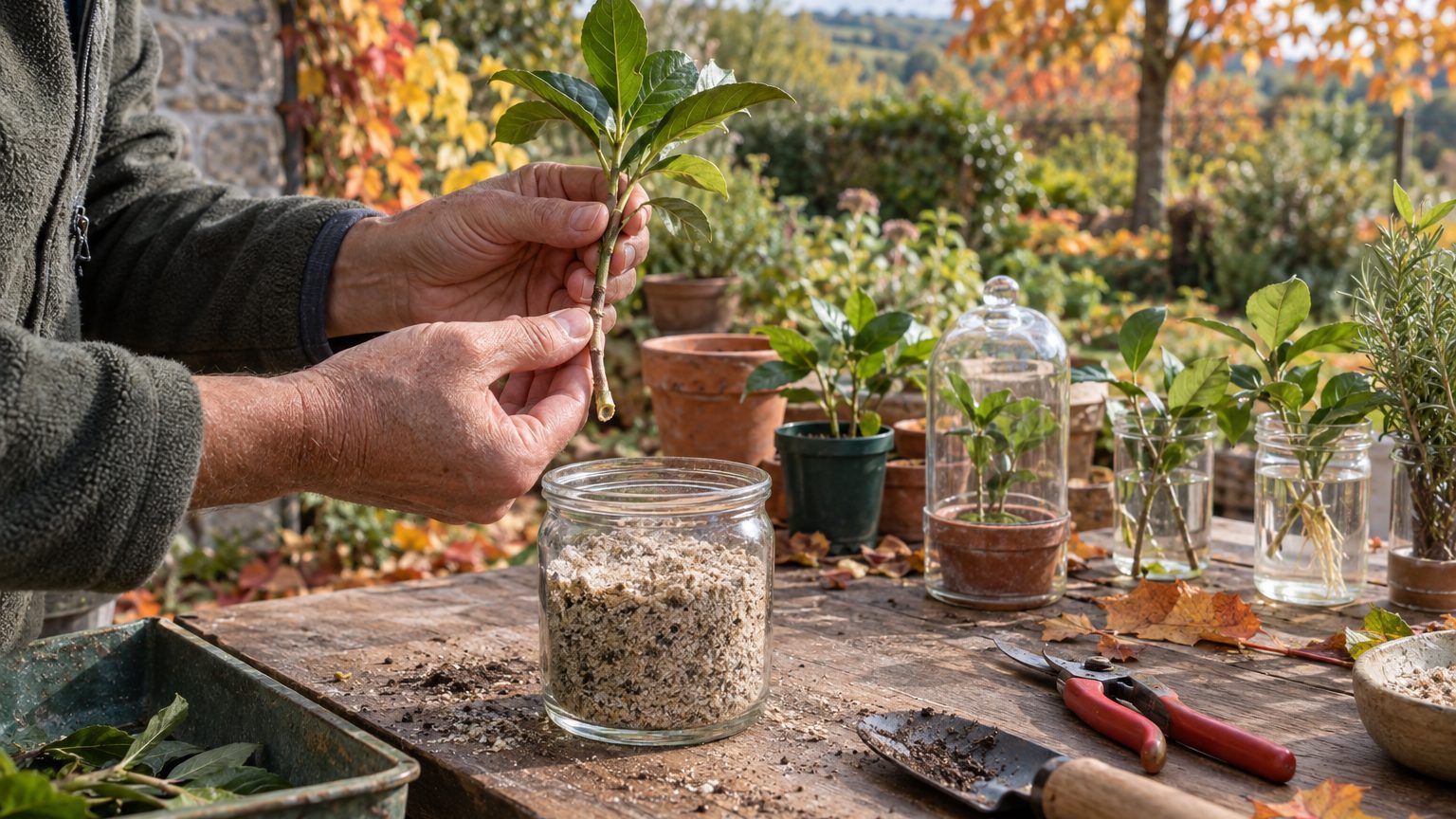 Faire raciner une branche d'arbre ou d'arbuste : est-ce possible et quand ?