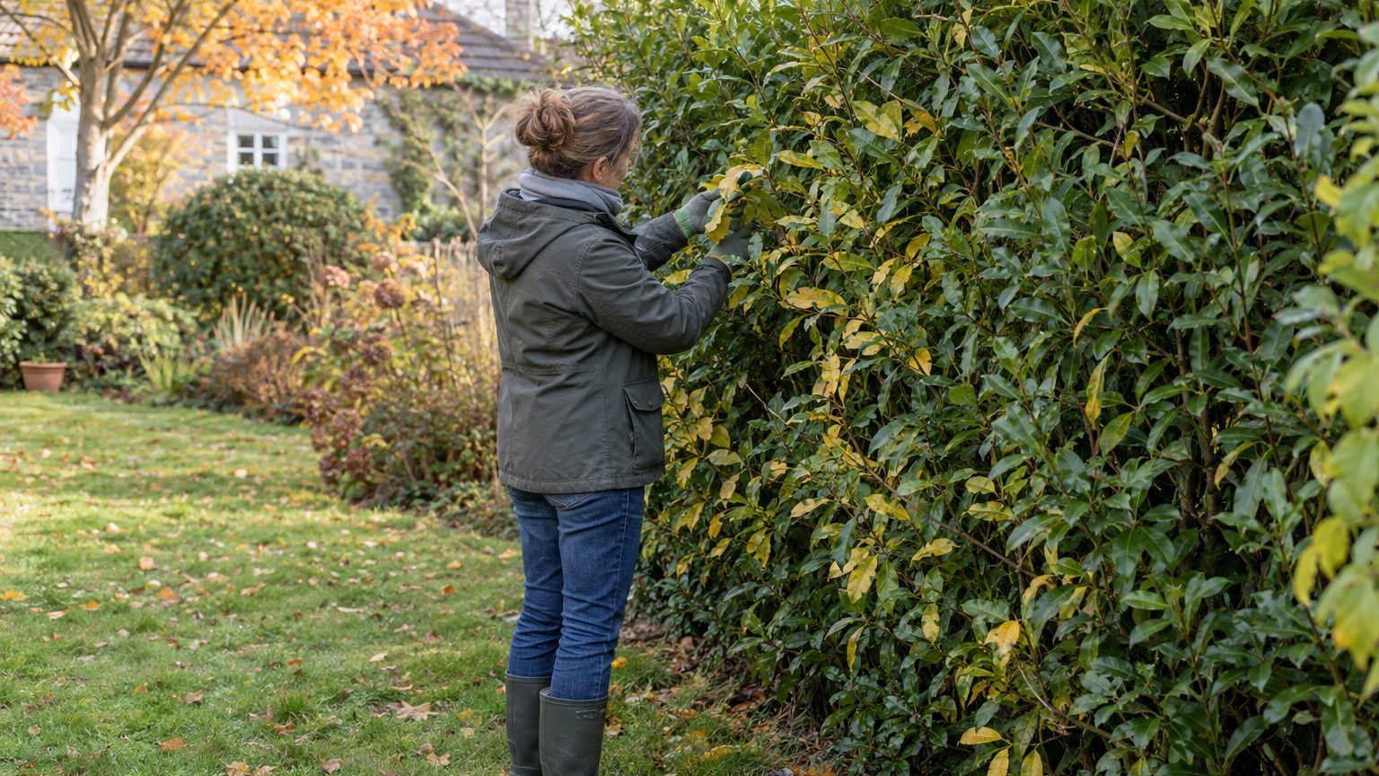 Laurier palme aux feuilles jaunes : causes et solutions