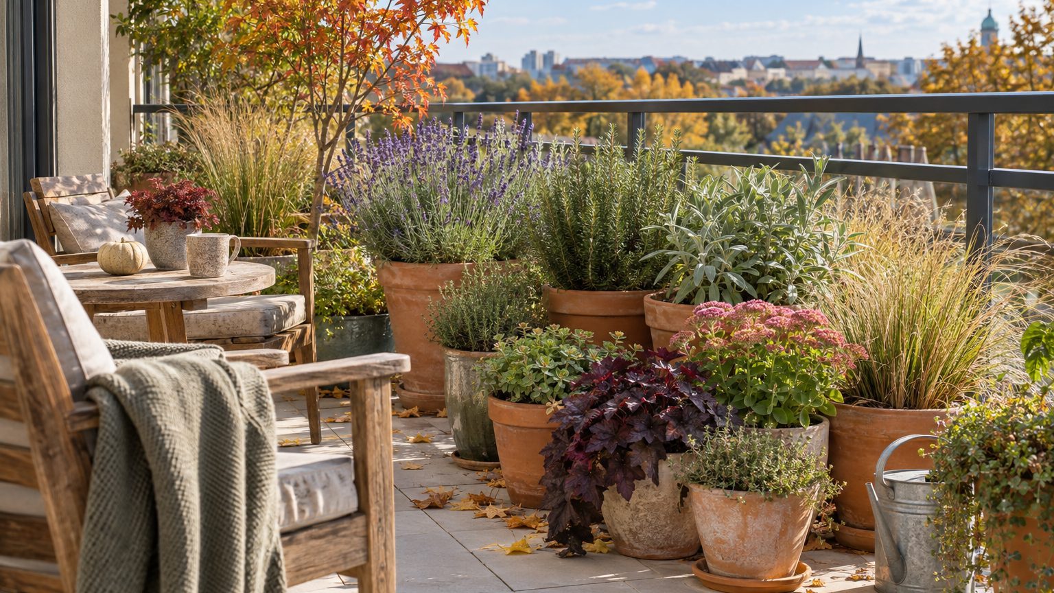 Plantes increvables pour balcon : froid, chaleur et sécheresse