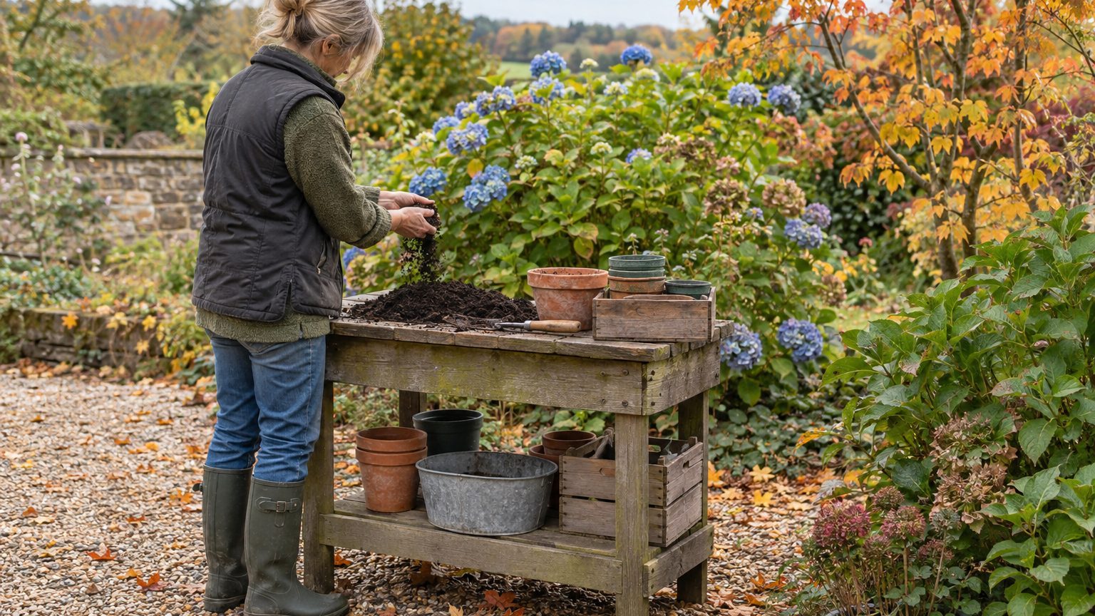 Quelle terre pour hortensia ? Mélange, pH et solutions selon votre sol
