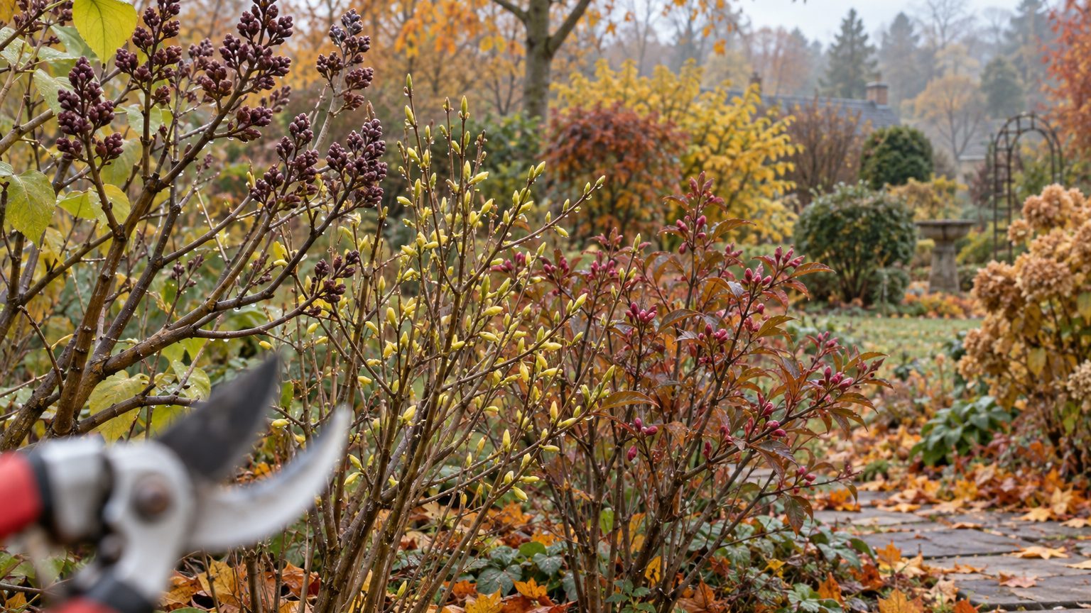 Quels arbres et arbustes ne pas tailler en automne, et pourquoi